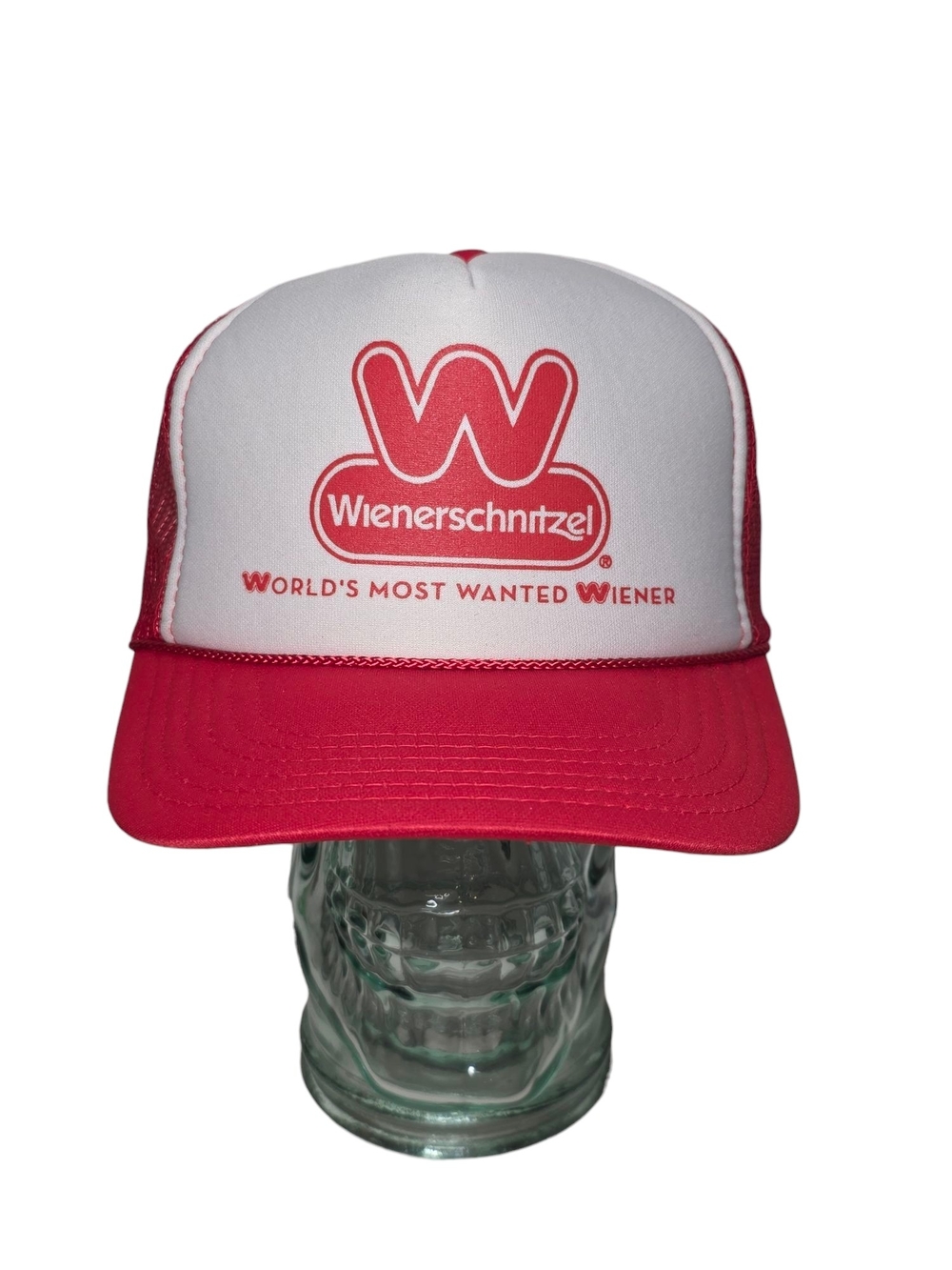 OTTO Red and White Wienerschnitzel Trucker Hat